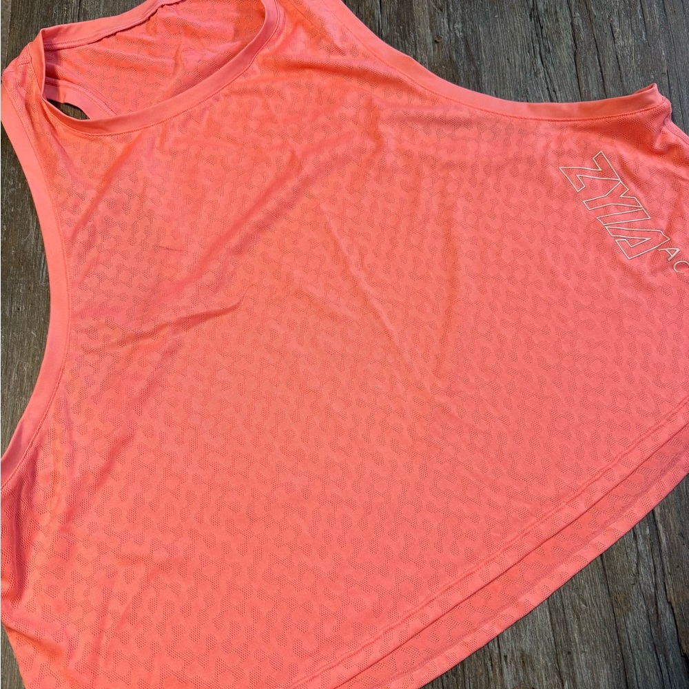ZYIA Coral Performance Racerback Tank Top